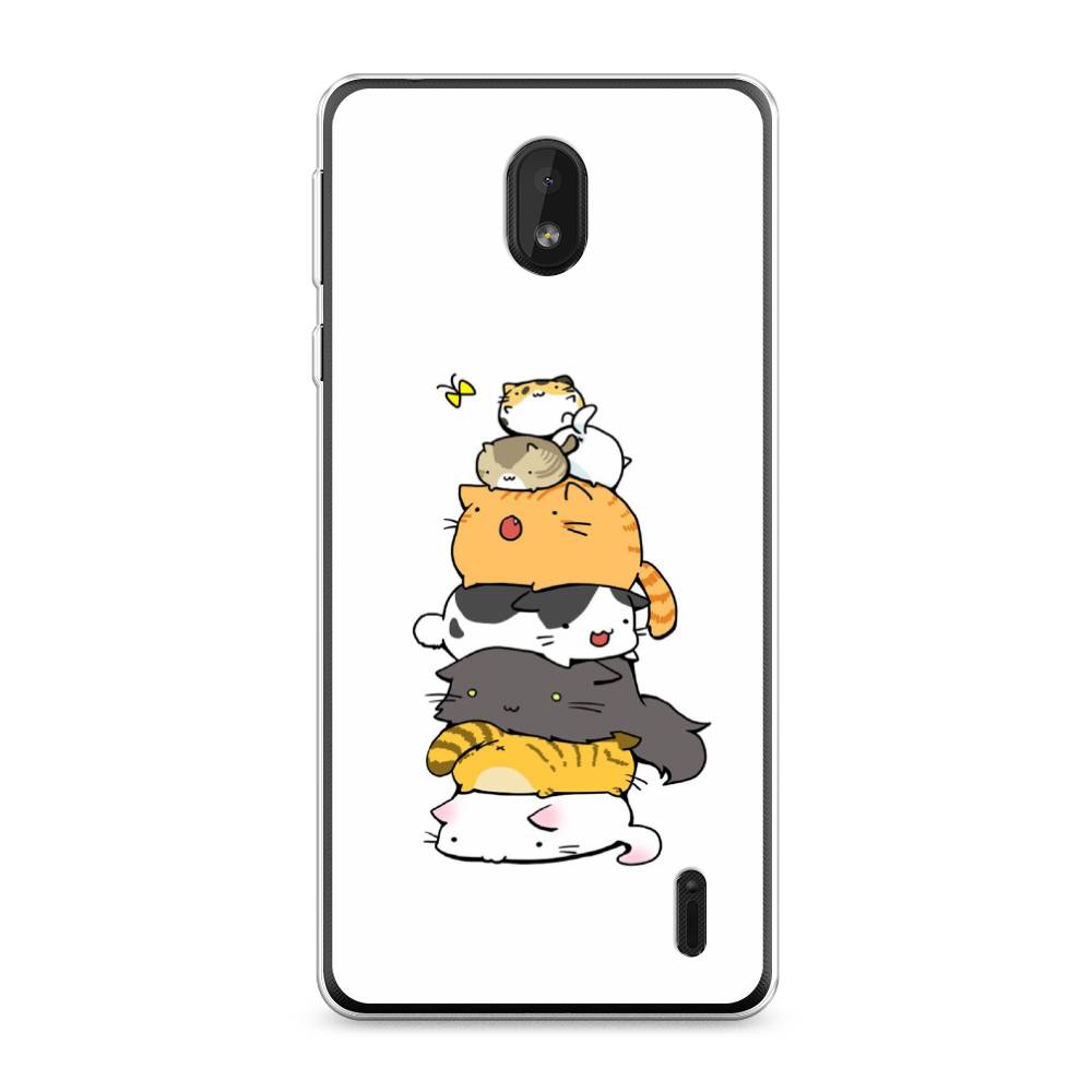 

Чехол Awog на Nokia 1 Plus / Нокиа 1 Plus "Бутерброд из котиков", 122750-10