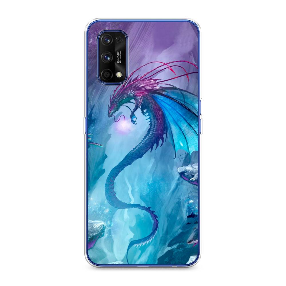 

Чехол Awog на Realme 7 Pro "Водный дракон", Разноцветный, 254050-2