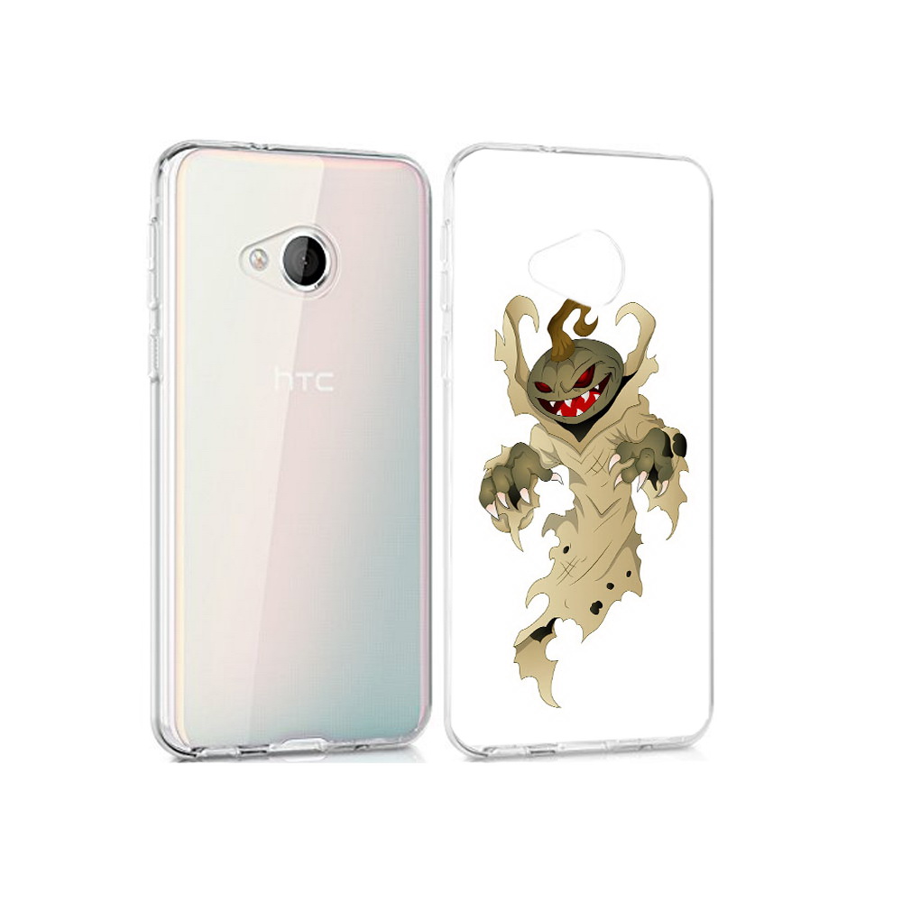 

Чехол MyPads Tocco для HTC U Play призрак хэллоуина, Прозрачный, Tocco