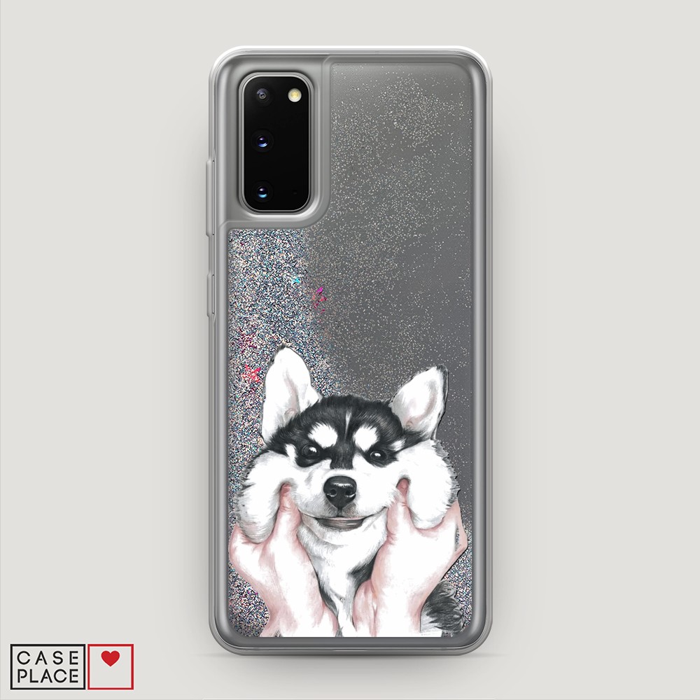 

Чехол Awog на Samsung Galaxy S20 "Щечки хаски", Разноцветный, 29291-1
