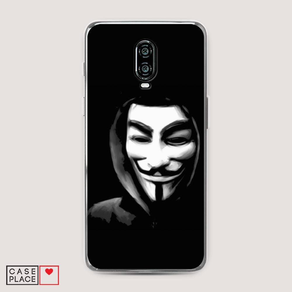 

Чехол Awog на Oneplus 6T / ВанПлас 6T "Анонимус", Черный;серый;белый, 150650-5