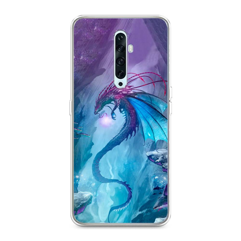 

Чехол Awog на Oppo Reno 2Z "Водный дракон", Разноцветный, 251850-2