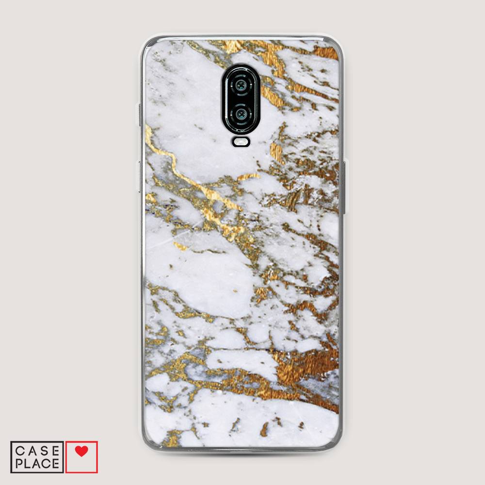 

Чехол Awog на Oneplus 6T / ВанПлас 6T "Белый мрамор", 150650-3
