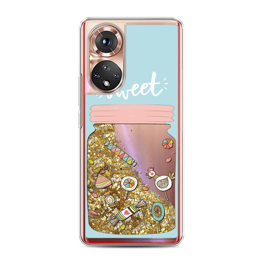 

Чехол Awog на Huawei Nova 9 "Конфетки в банке", Голубой, 6106190-1
