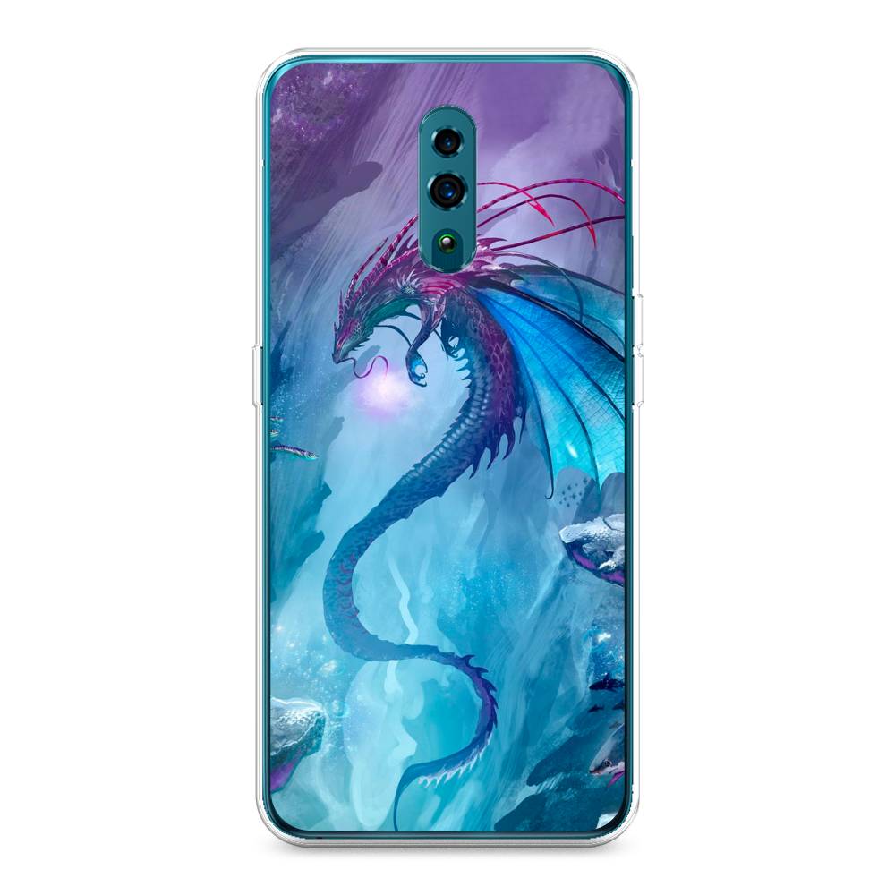 

Чехол Awog на Oppo Reno "Водный дракон", Разноцветный, 250750-2