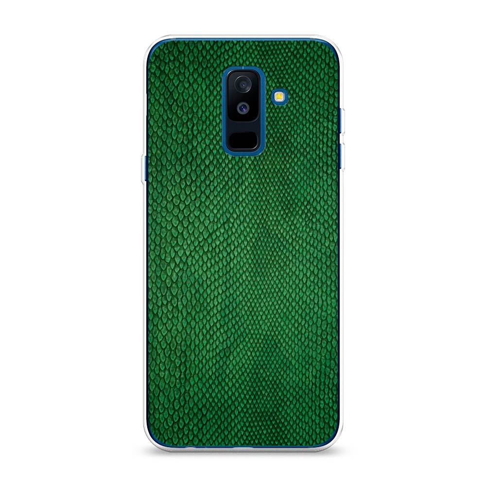 

Чехол Awog на Samsung Galaxy A6 + "Изумрудная змея", Черный;зеленый;коричневый, 26050-3