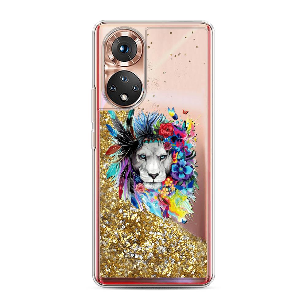 

Чехол Awog на Huawei Nova 9 "Гавайский лев", Розовый, 6106190-1