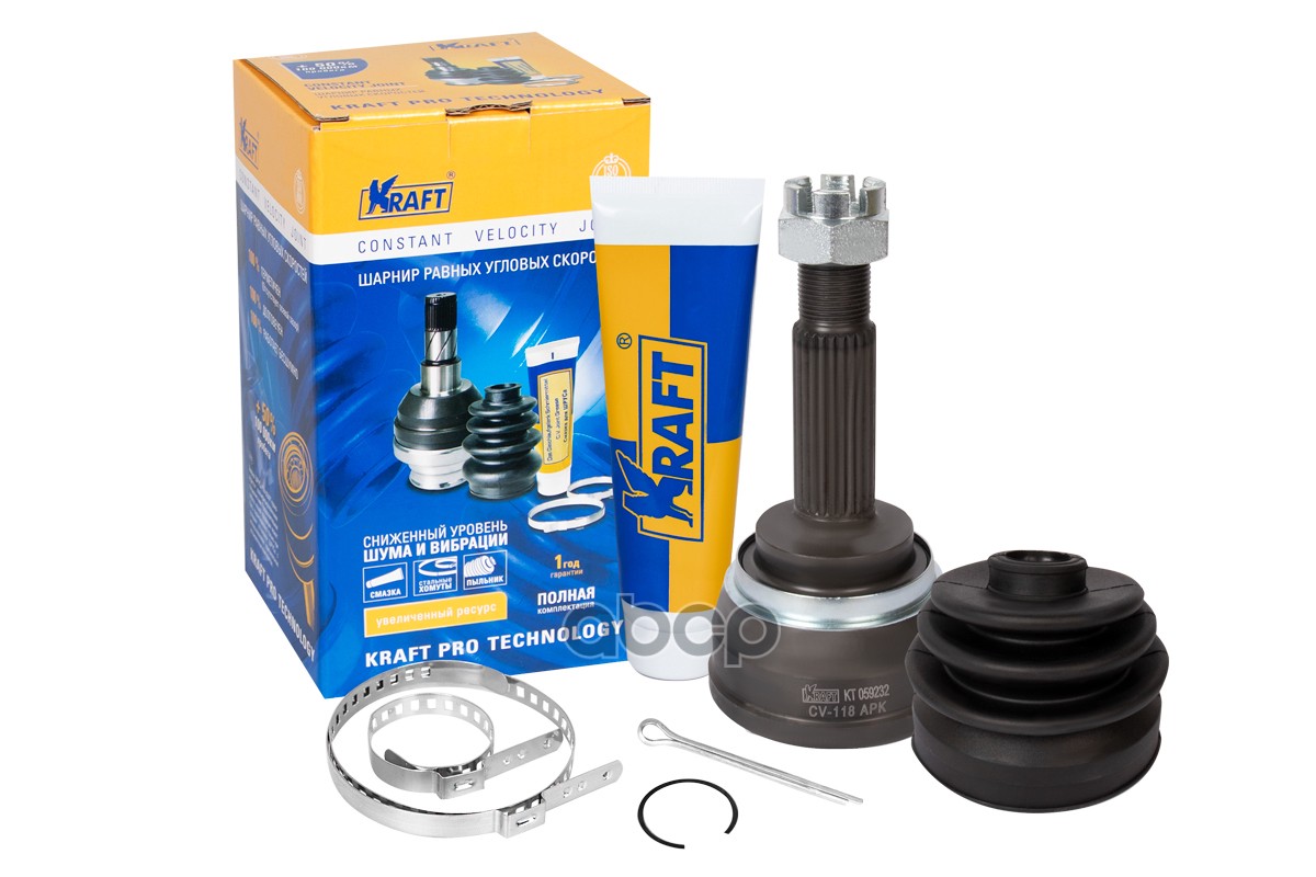 

Шрус Наружный Hyundai Elantra (00-06) Kraft арт. KT059232