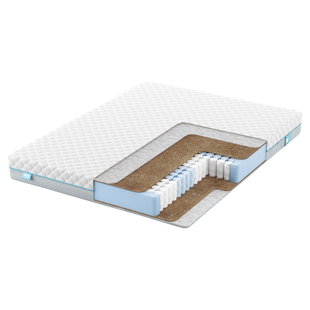 

Матрас анатомический Promtex Soft Bicocos 1 200x190 независимые пружины, Белый, Bicocos 1