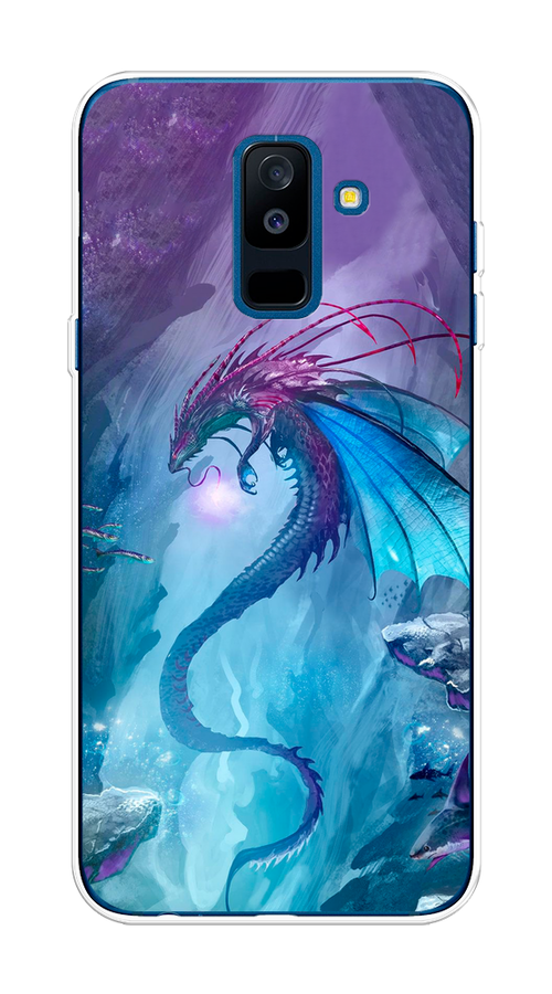 

Чехол Awog на Samsung Galaxy A6 + "Водный дракон", Голубой;фиолетовый;синий, 26050-2