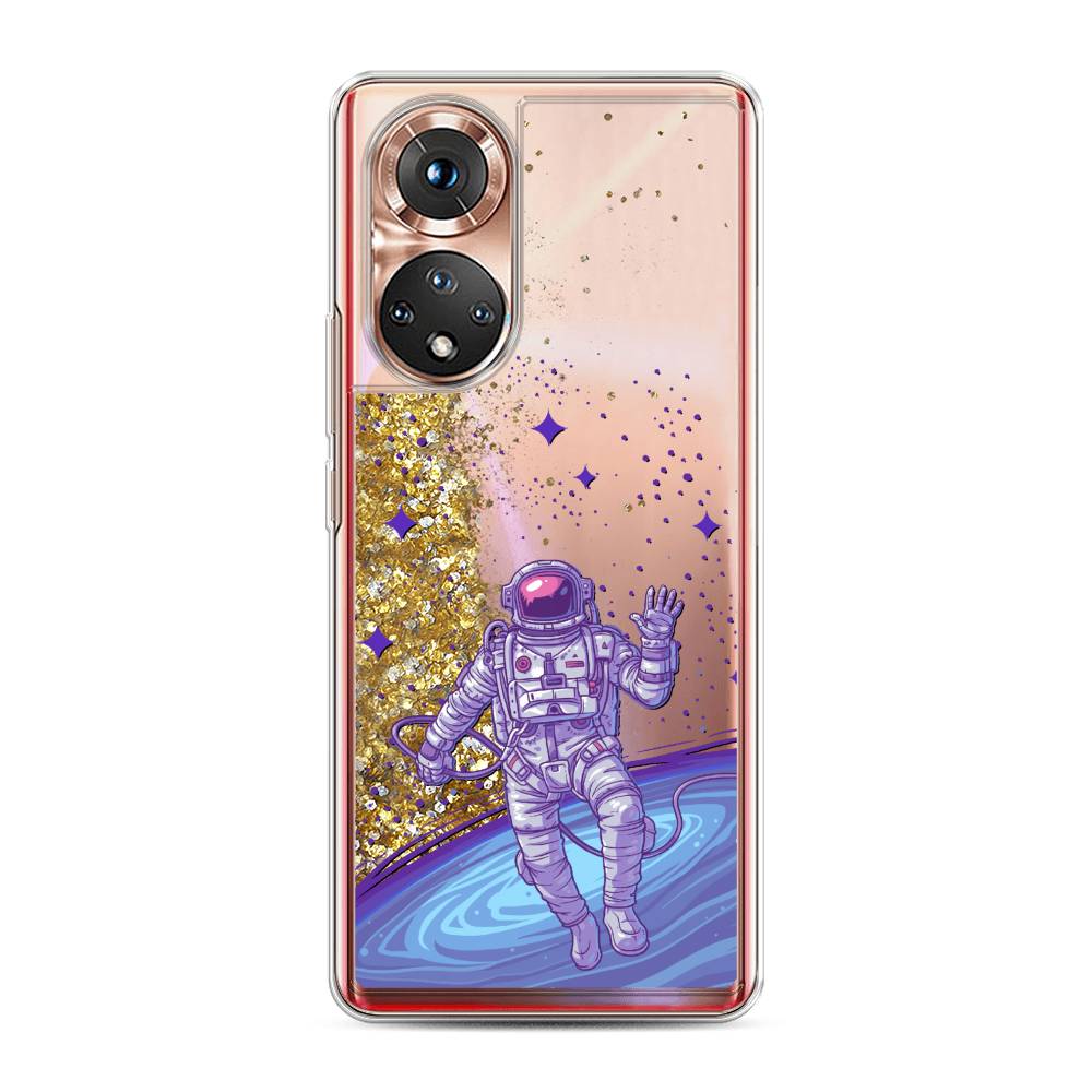 

Чехол Awog на Huawei Nova 9 "Космонавт в открытом космосе", Синий, 6106190-1