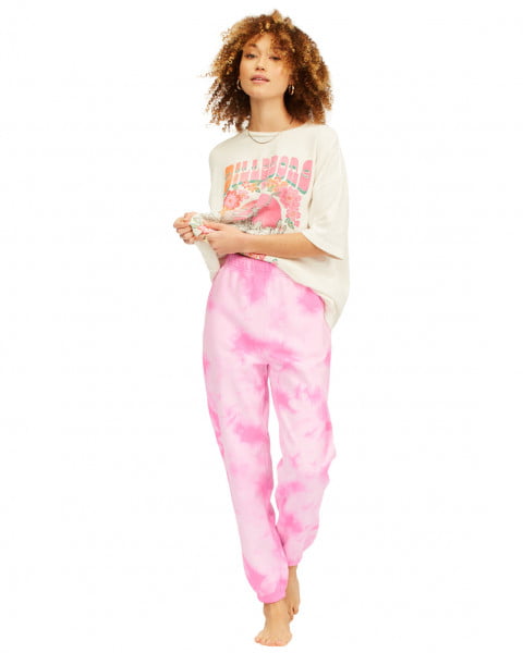 

Спортивные брюки женские Billabong A3PV04-BIW0 розовые XS, Розовый, A3PV04-BIW0