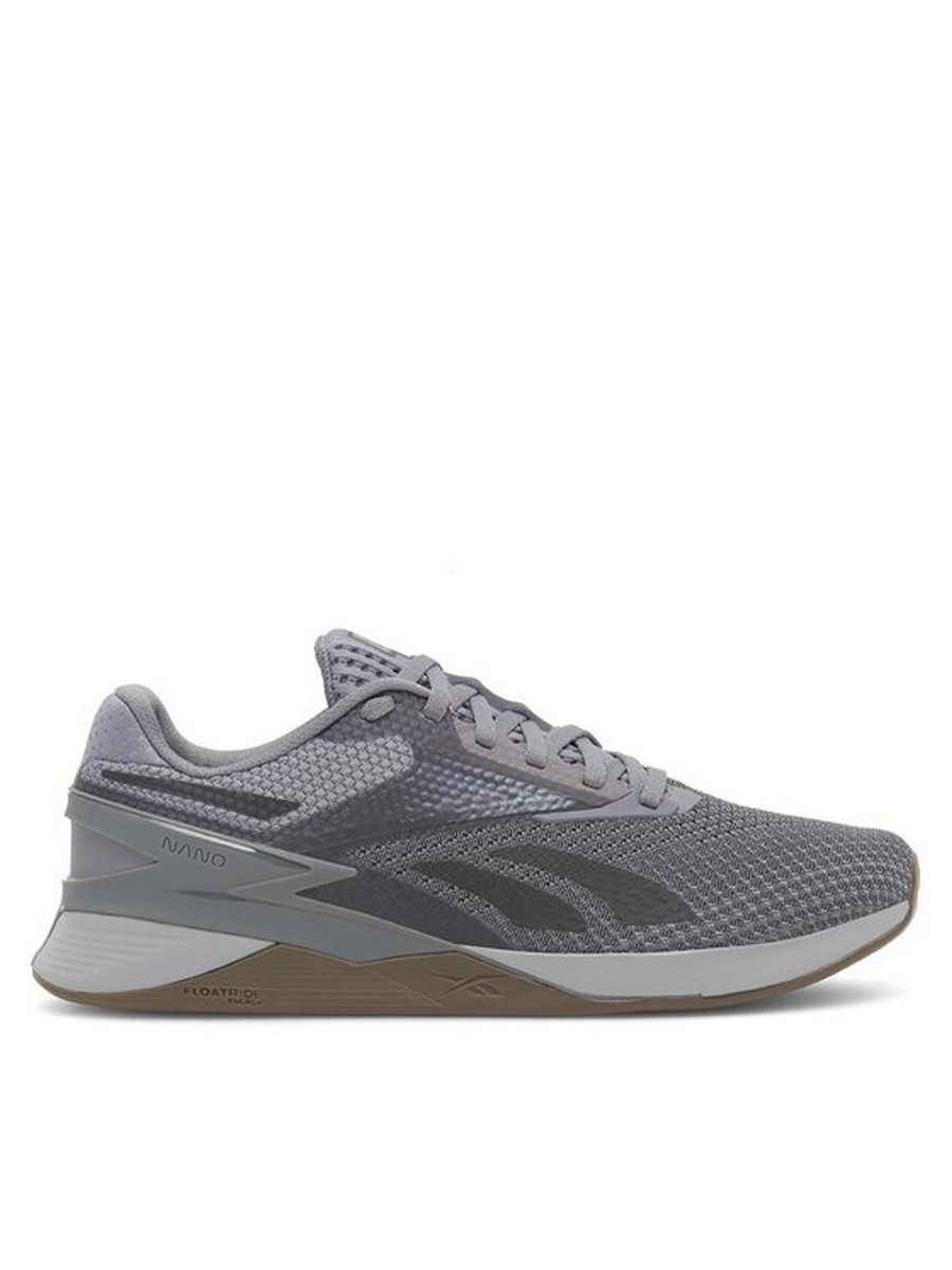 

Кроссовки мужские Reebok Nano X3 100033786-M серые 41 EU, Серый, Nano X3 100033786-M