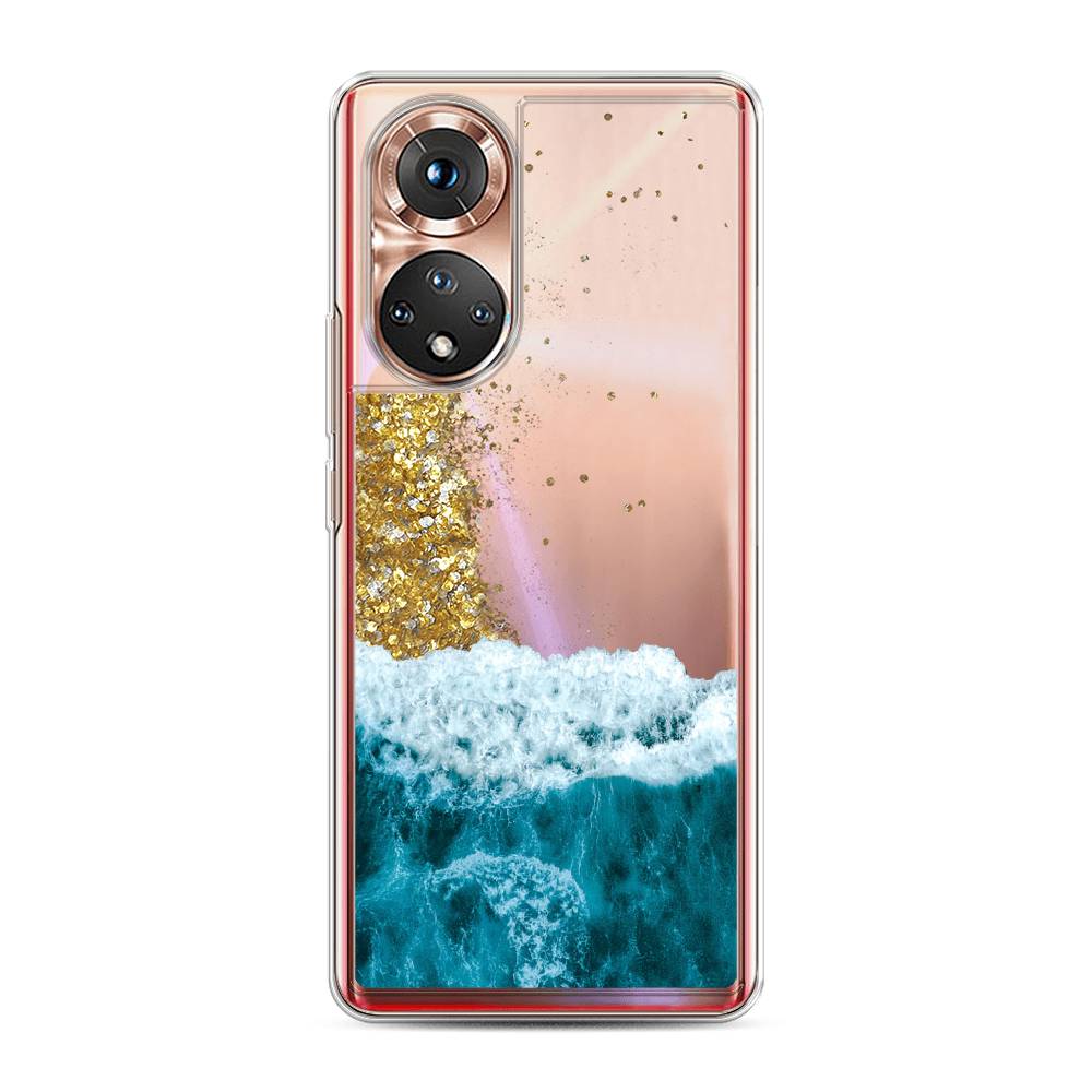 

Чехол Awog на Huawei Nova 9 "Морская пучина", Голубой;белый, 6106190-1