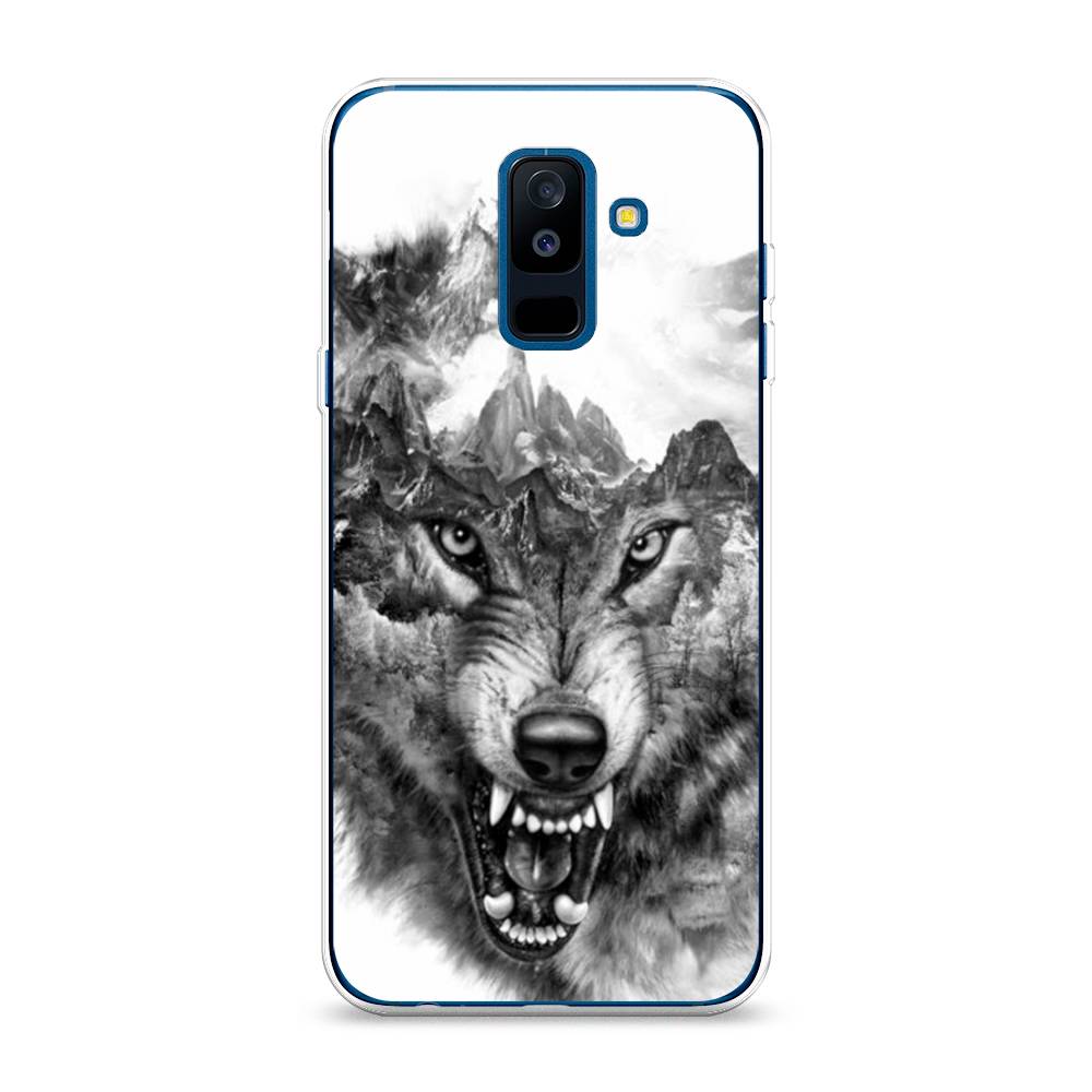 

Чехол Awog "Волк в горах" для Samsung Galaxy A6 +, Серый;белый;бежевый, 26050-1