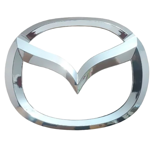 

Эмблема марки kb7w51771 Mazda, Хром