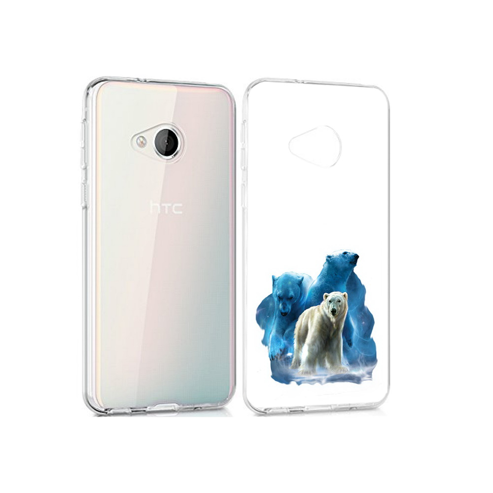 

Чехол MyPads Tocco для HTC U Play полярный медведь, Прозрачный, Tocco