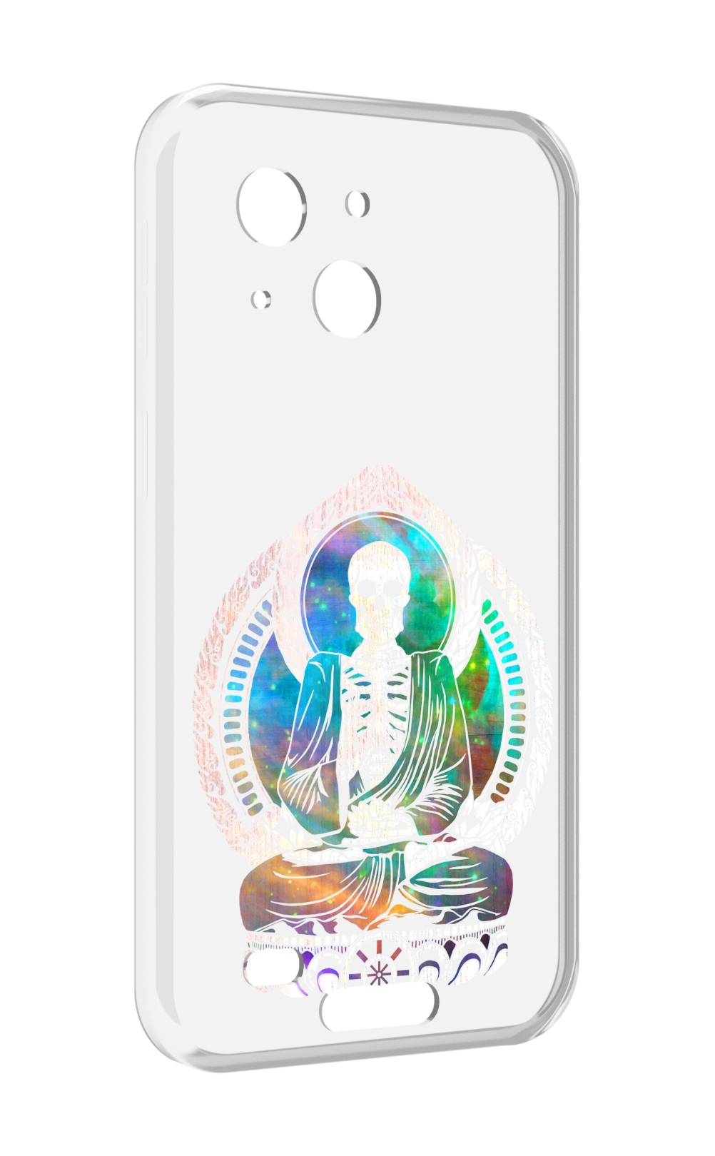 

Чехол MyPads умный скелет для Oukitel WP20 / WP20 Pro, Прозрачный, Tocco