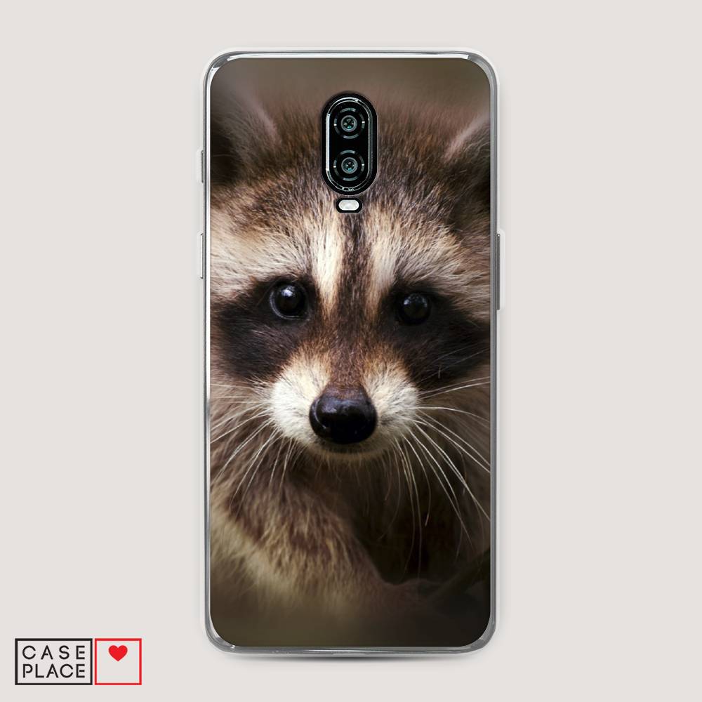 

Чехол Awog на Oneplus 6T / ВанПлас 6T "Енот", Коричневый, 150650-1