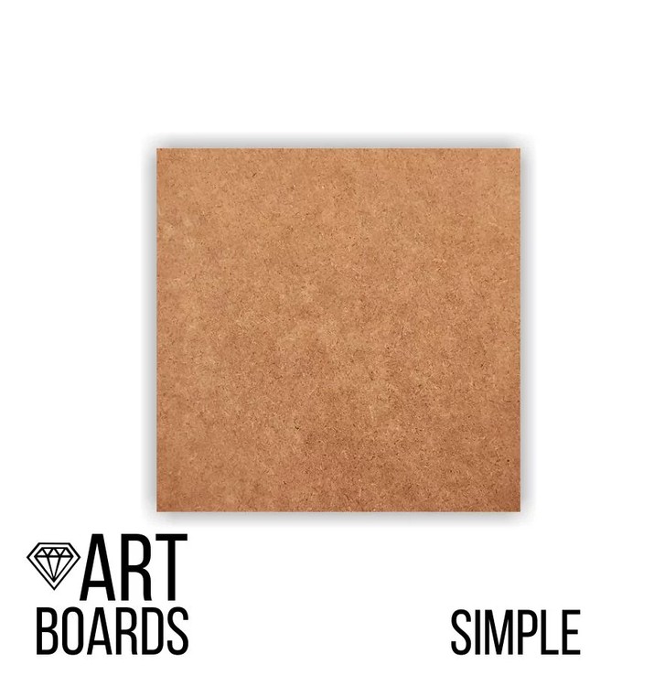 фото Заготовка art board серия simple квадрат 40x40х0,6 см, craftsmen.store brd-047