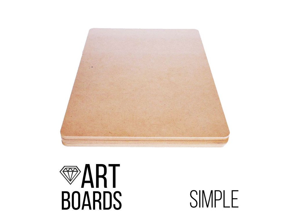 фото Заготовка art board для начинающих, 30х40 см, craftsmen.store brd-018