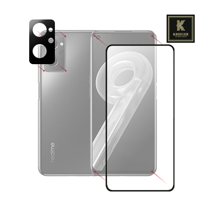 

Бронекит 2 стекла для Realme 9i Krieger (1 дисплей + 1 камера), 2 для Realme 9i (1 дисплей + 1 камера)