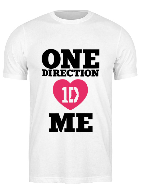 

Футболка мужская Printio One direction белая M, Белый, One direction