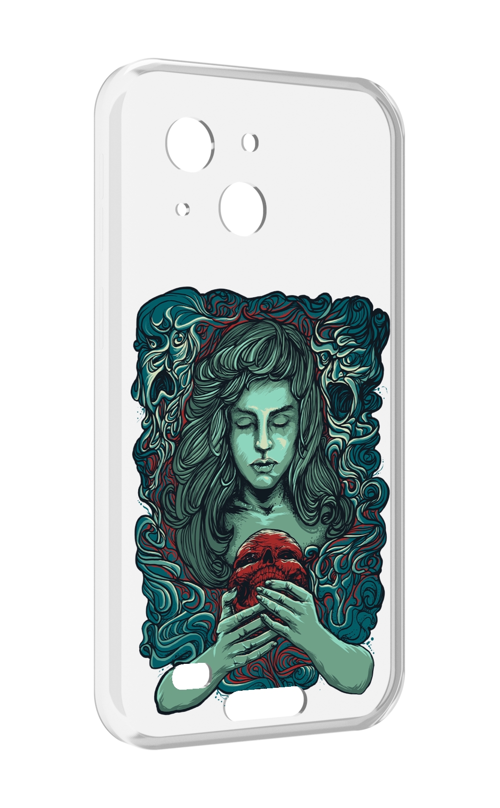 

Чехол MyPads спящая девушка для Oukitel WP20 / WP20 Pro, Прозрачный, Tocco