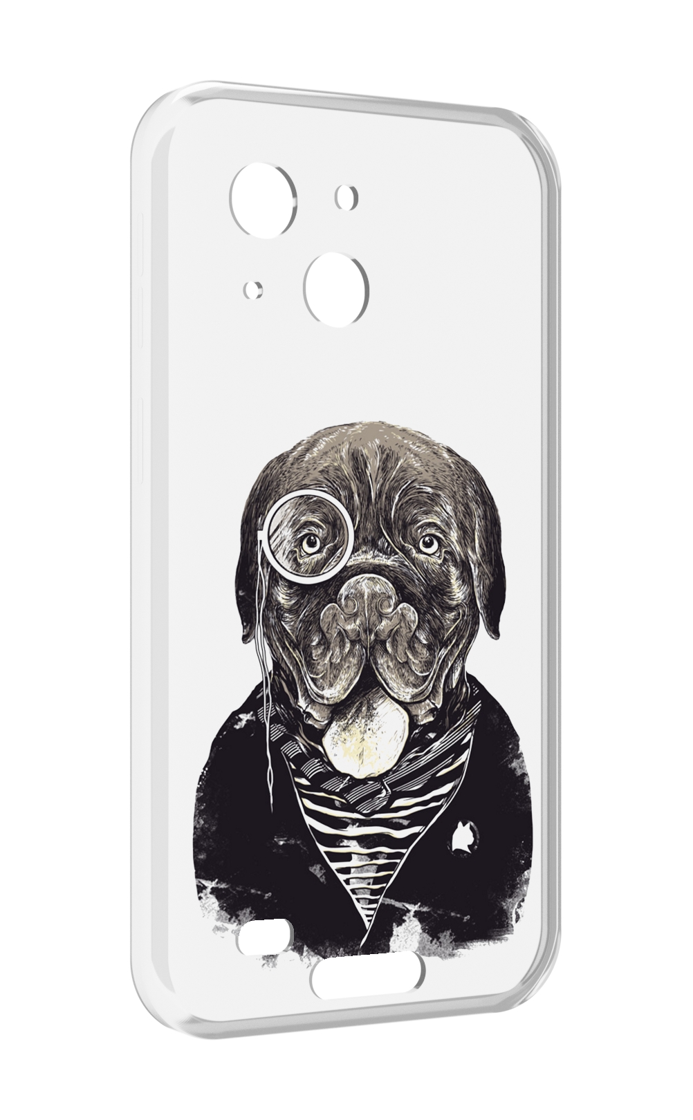 

Чехол MyPads солидный песик для Oukitel WP20 / WP20 Pro, Прозрачный, Tocco