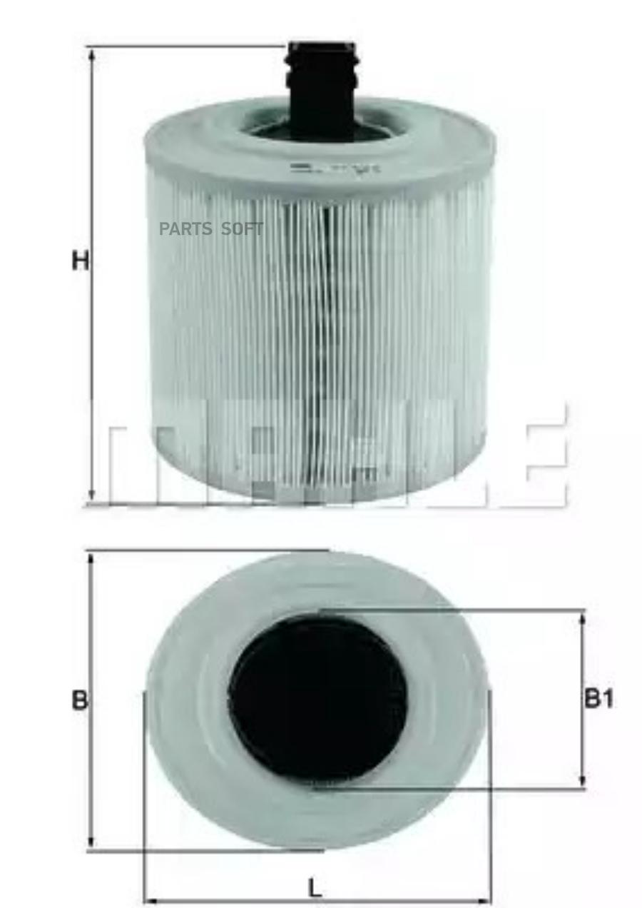 

Воздушный фильтр Mahle/Knecht для Opel/Vauxhall LX301514