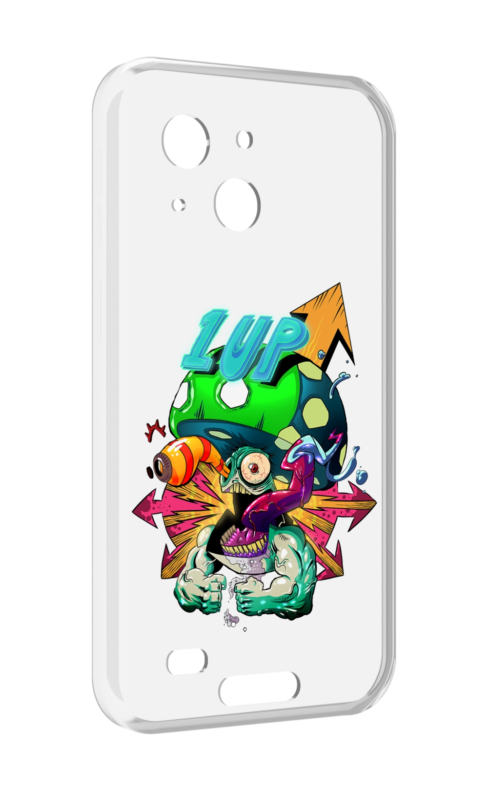 

Чехол MyPads сильный гриб абстракция для Oukitel WP20 / WP20 Pro, Прозрачный, Tocco