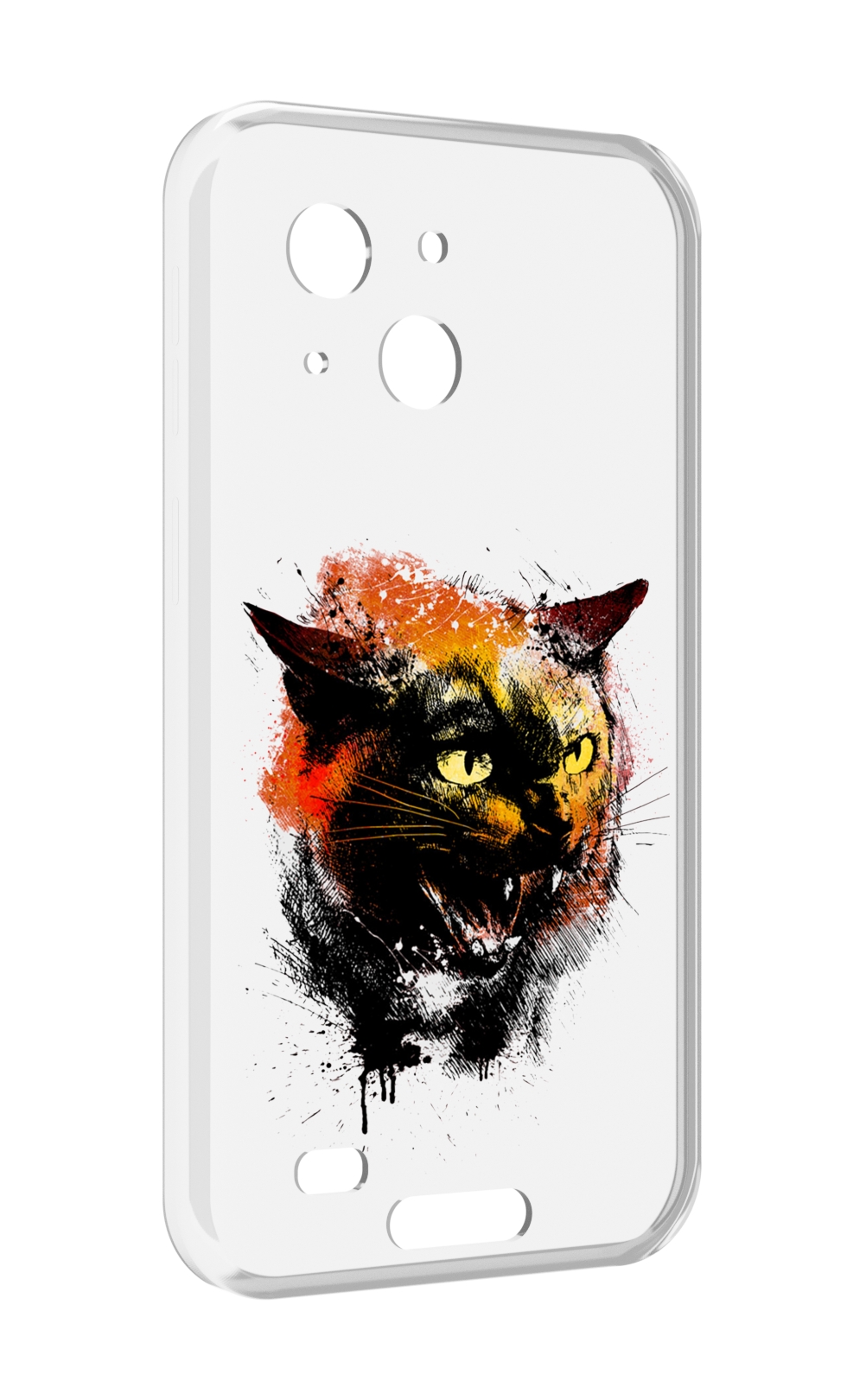 

Чехол MyPads сиамский кот для Oukitel WP20 / WP20 Pro, Прозрачный, Tocco