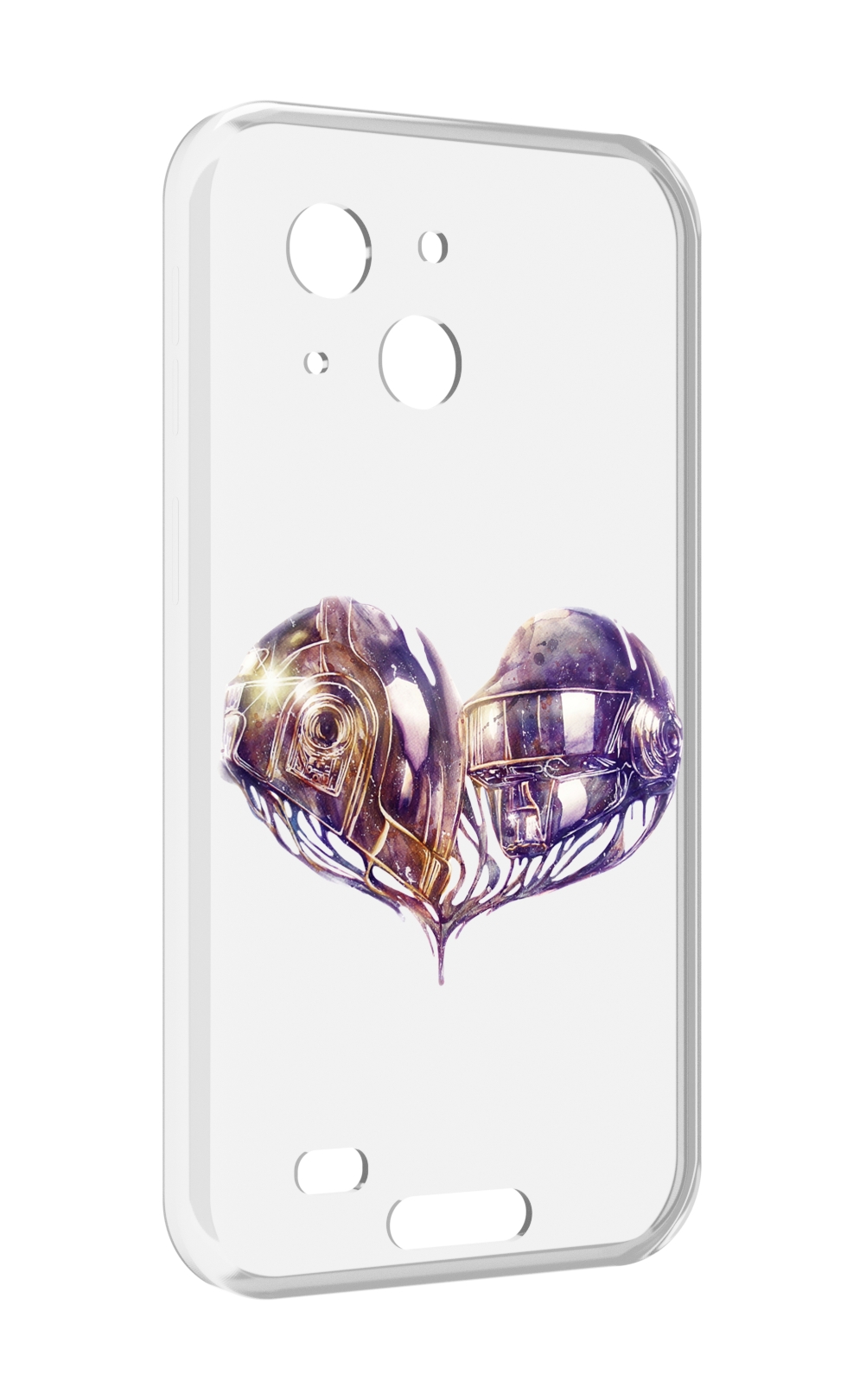 

Чехол MyPads сердце абстракция для Oukitel WP20 / WP20 Pro, Прозрачный, Tocco