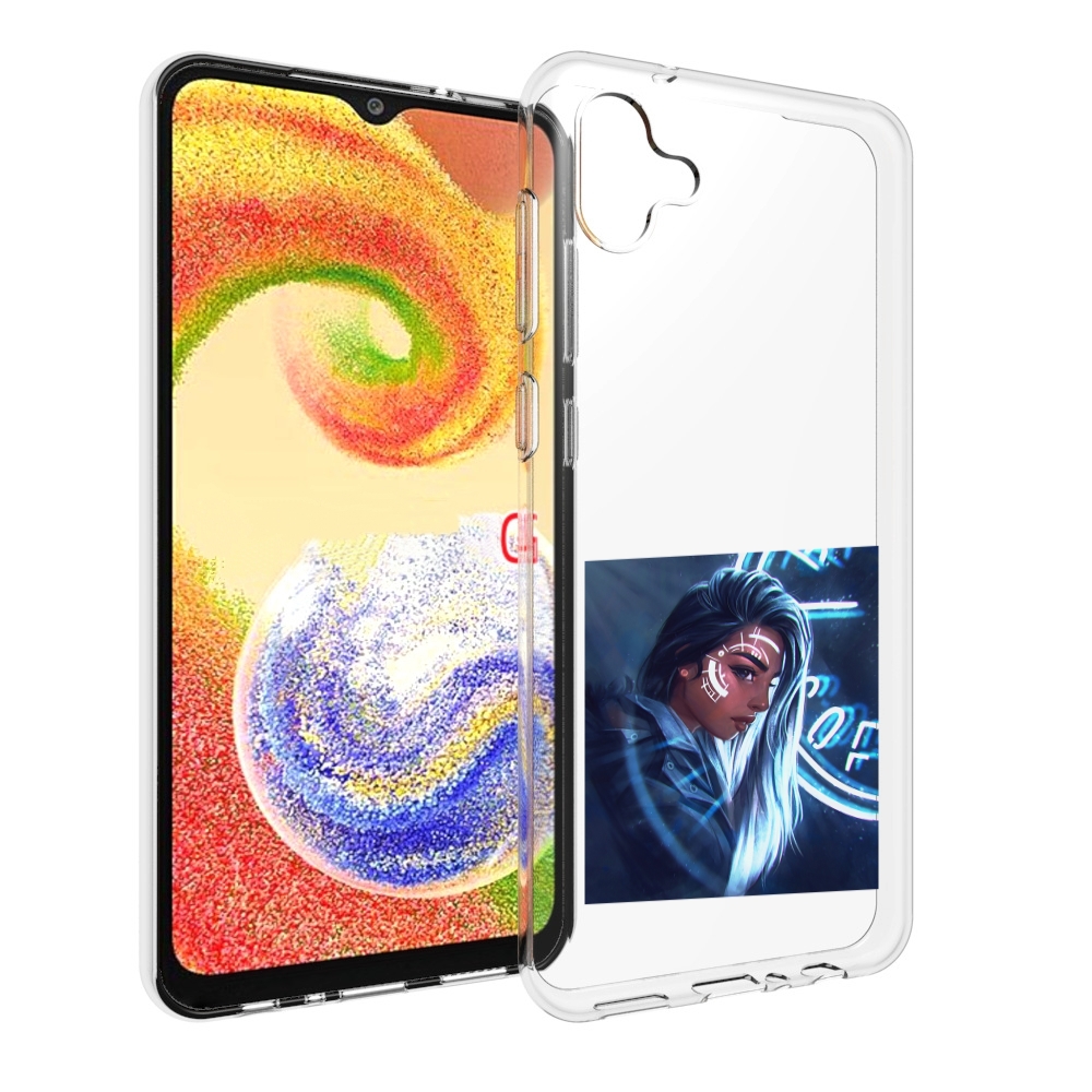 

Чехол MyPads девушка-из-антарктиды женский для Samsung Galaxy A04, Прозрачный, Tocco