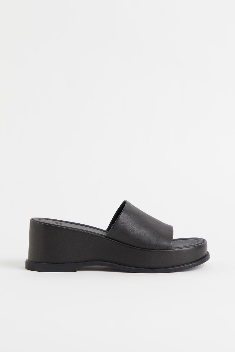 

Сабо женские H&M 1070429 черные 38 RU (доставка из-за рубежа), 1070429