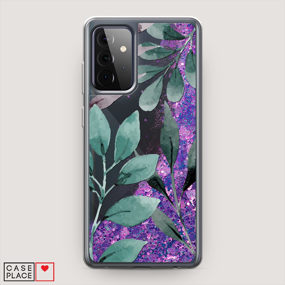 

Чехол Awog на Samsung Galaxy A72 / Самсунг A72 "Листы цветов", Разноцветный, 2101992-1