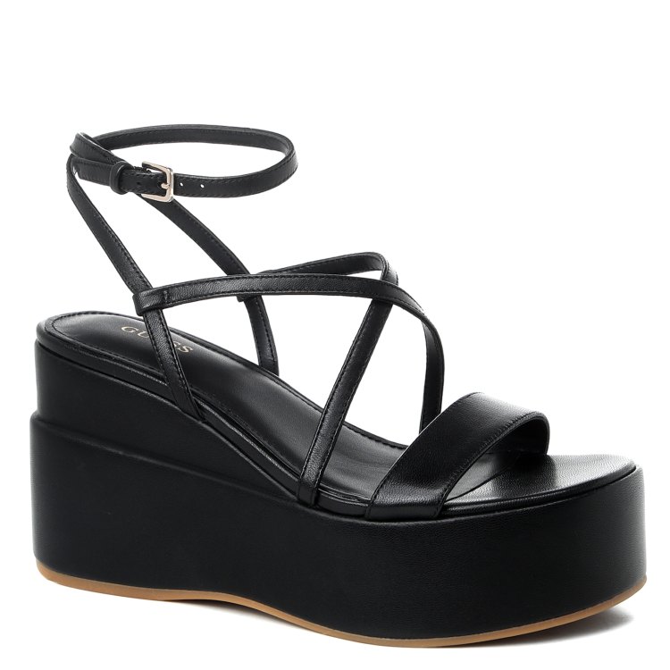 

Босоножки женские Guess FL6ZLLLEA04 черные 37 EU, FL6ZLLLEA04