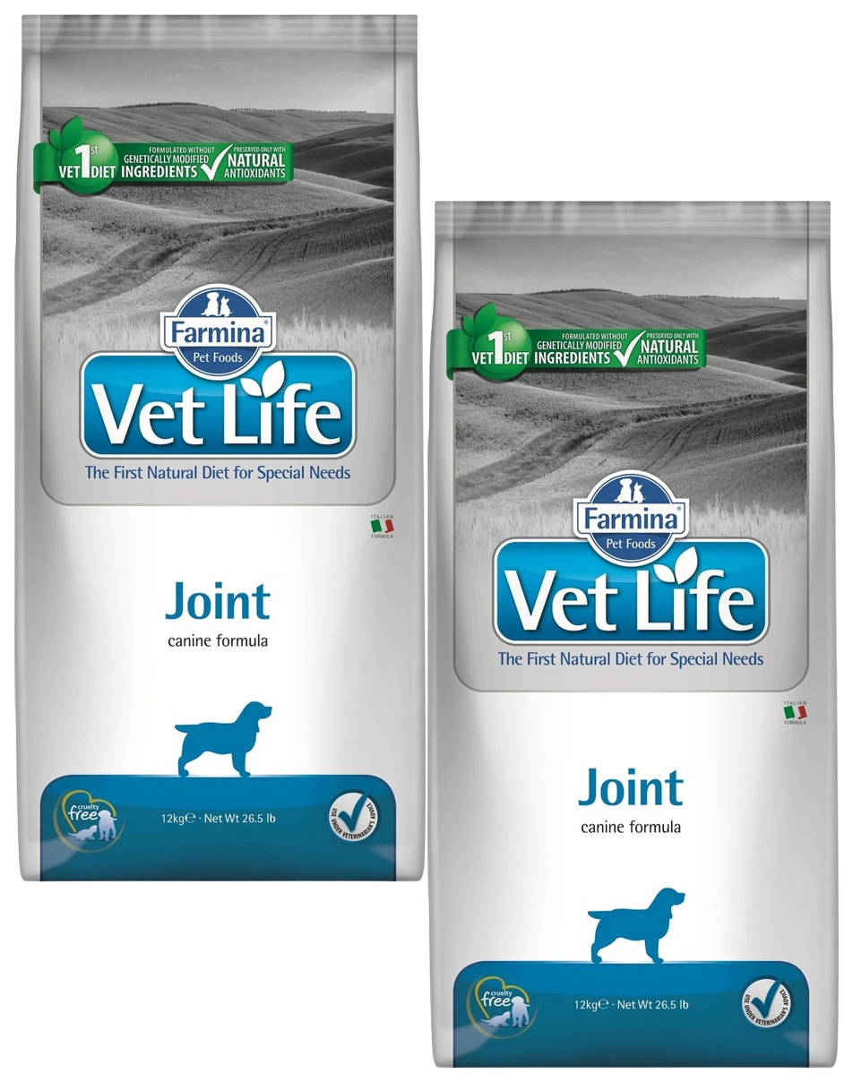 

FARMINA FARMINA VET LIFE CANIN JOINT для взрослых собак при заболеваниях суставов (12 + 12