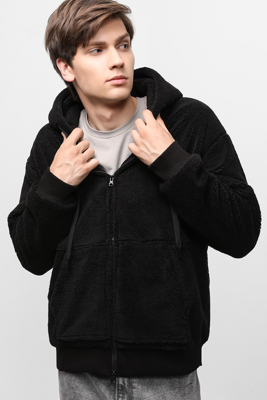 

Толстовка мужская MARCO DI RADI MDR220711227-001 черная XL, MDR220711227-001