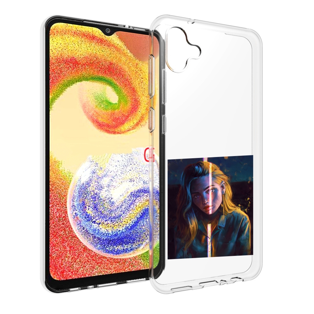

Чехол MyPads девушка-в-тени для Samsung Galaxy A04, Прозрачный, Tocco