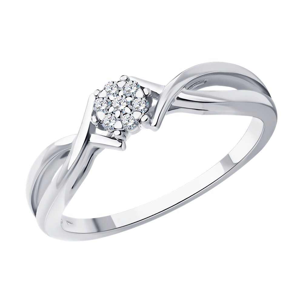 

Кольцо из золота р. , SOKOLOV Diamonds 1012563-3, бриллиант, 1012563-3