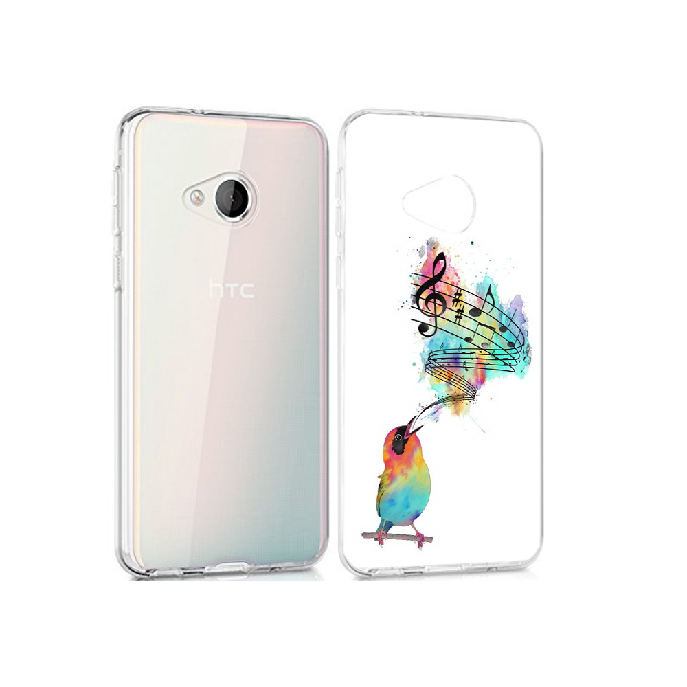 

Чехол MyPads Tocco для HTC U Play певчая птичка, Прозрачный, Tocco