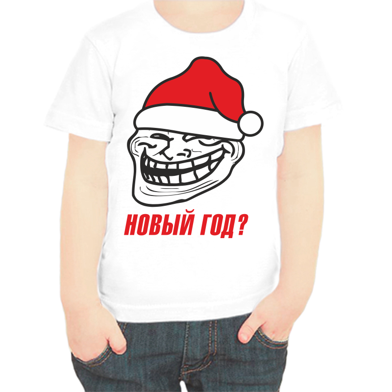

Футболка мальчику белая 30 р-р новый год, Белый, fdm_novyy_god