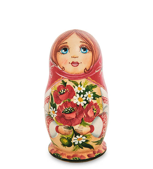 

Матрешка Мария с маковым букетом, AT2166317
