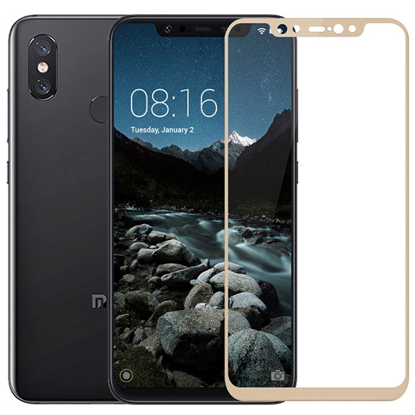 

Защитное стекло для Xiaomi Mi8 SE Glass Pro Full Screen Золотое, для Xiaomi Mi8 SE Full Screen Золотое