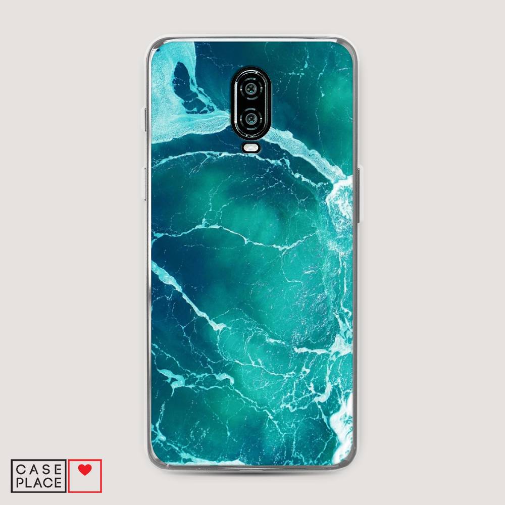 

Чехол Awog на Oneplus 6T / ВанПлас 6T "Изумрудный океан", Голубой;синий, 150650-4