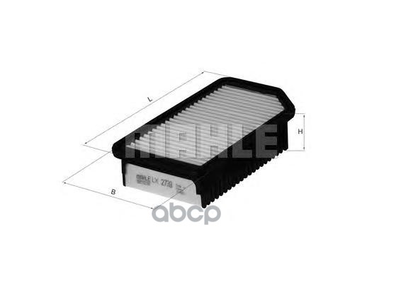 

Воздушный фильтр Mahle/Knecht для Hyundai ix20, i20 2008-2015/Kia Soul, Venga 09-14 LX2739