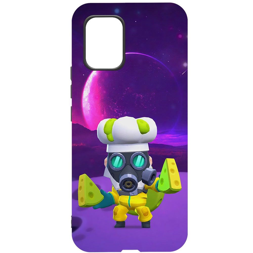 

Чехол-накладка Krutoff Brawl Stars - Майк с плесенью для Xiaomi Mi 10 Lite