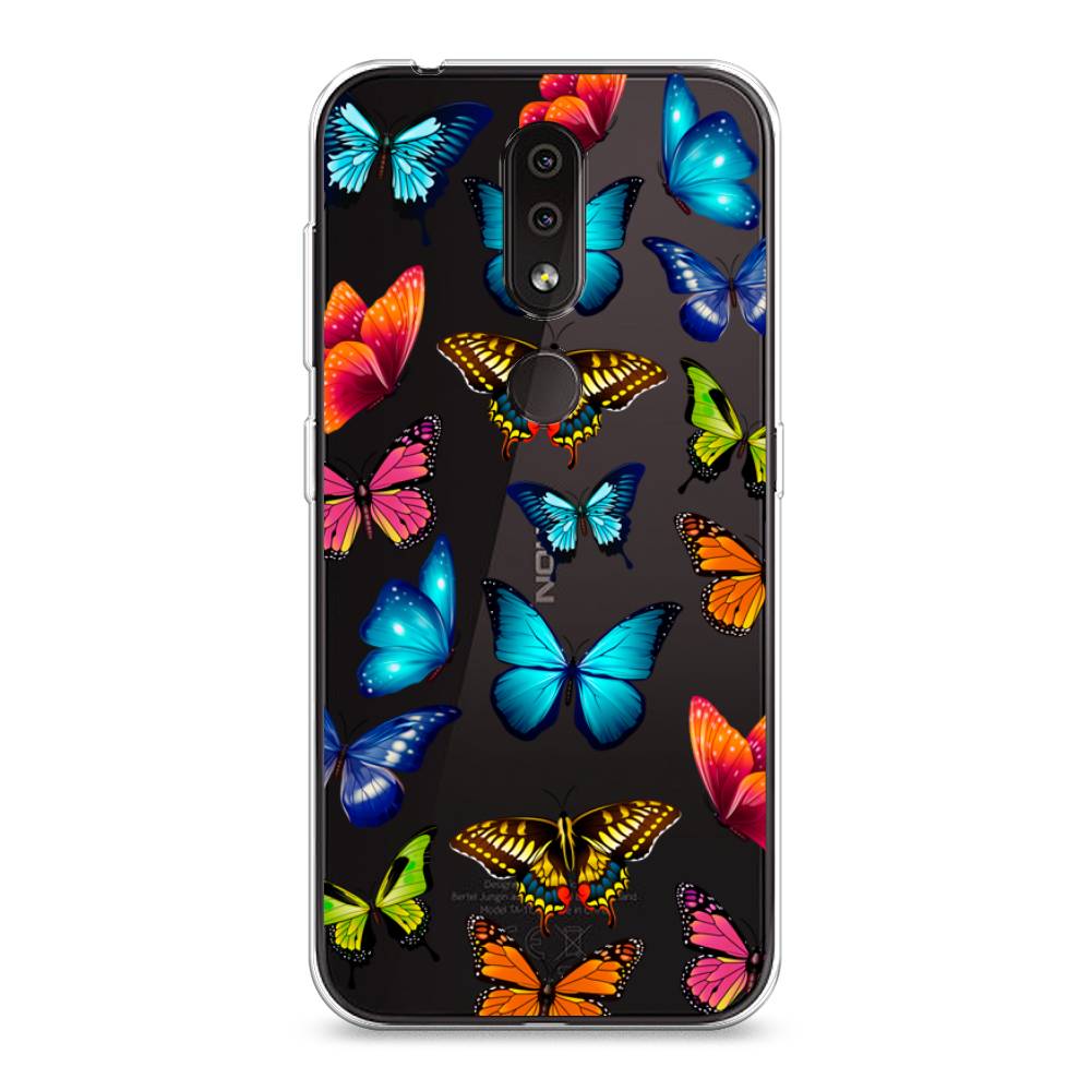 

Чехол Awog "Разные бабочки" для Nokia 4.2