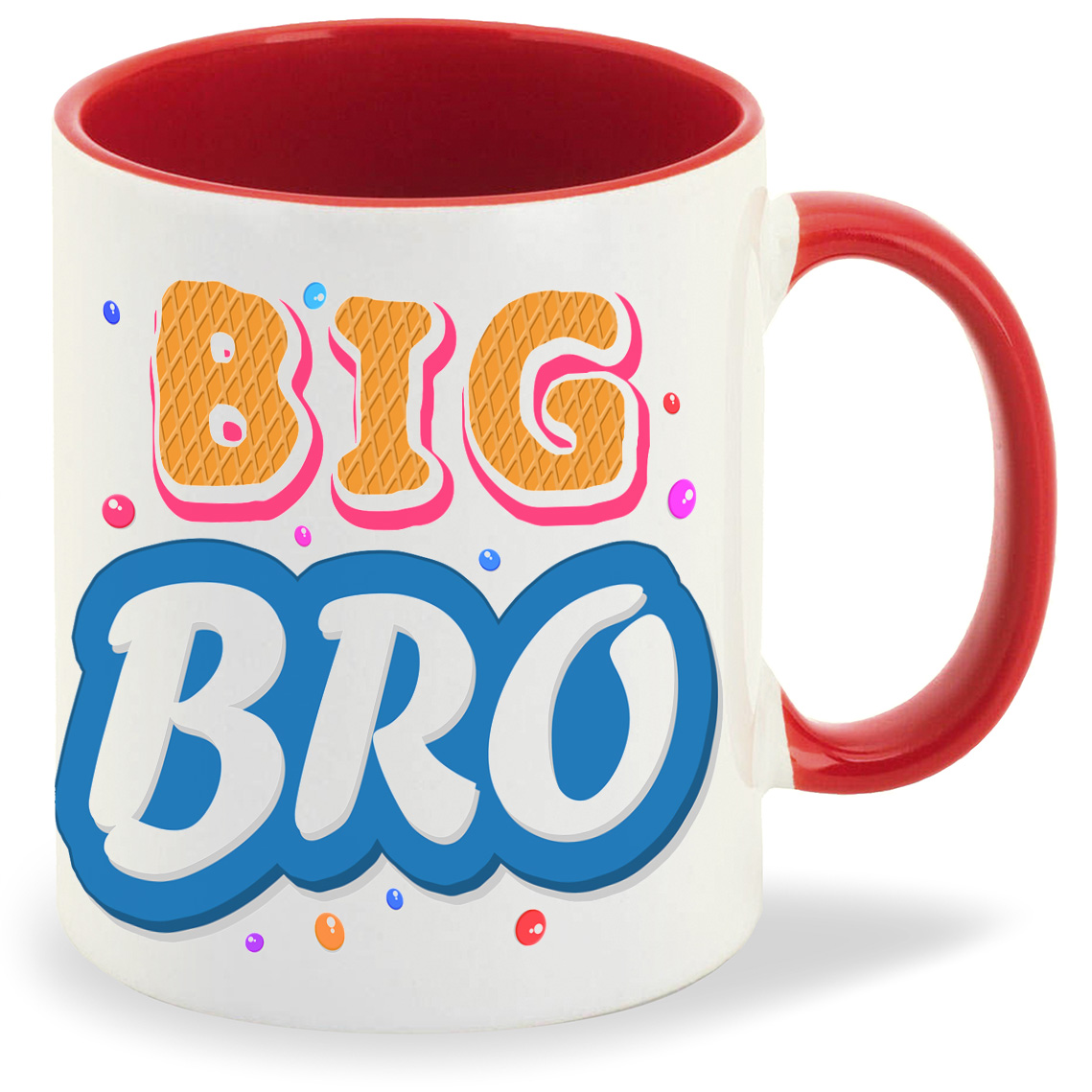 

Кружка CoolPodarok Прикол Big bro Большой брат, Прикол Big bro Большой брат